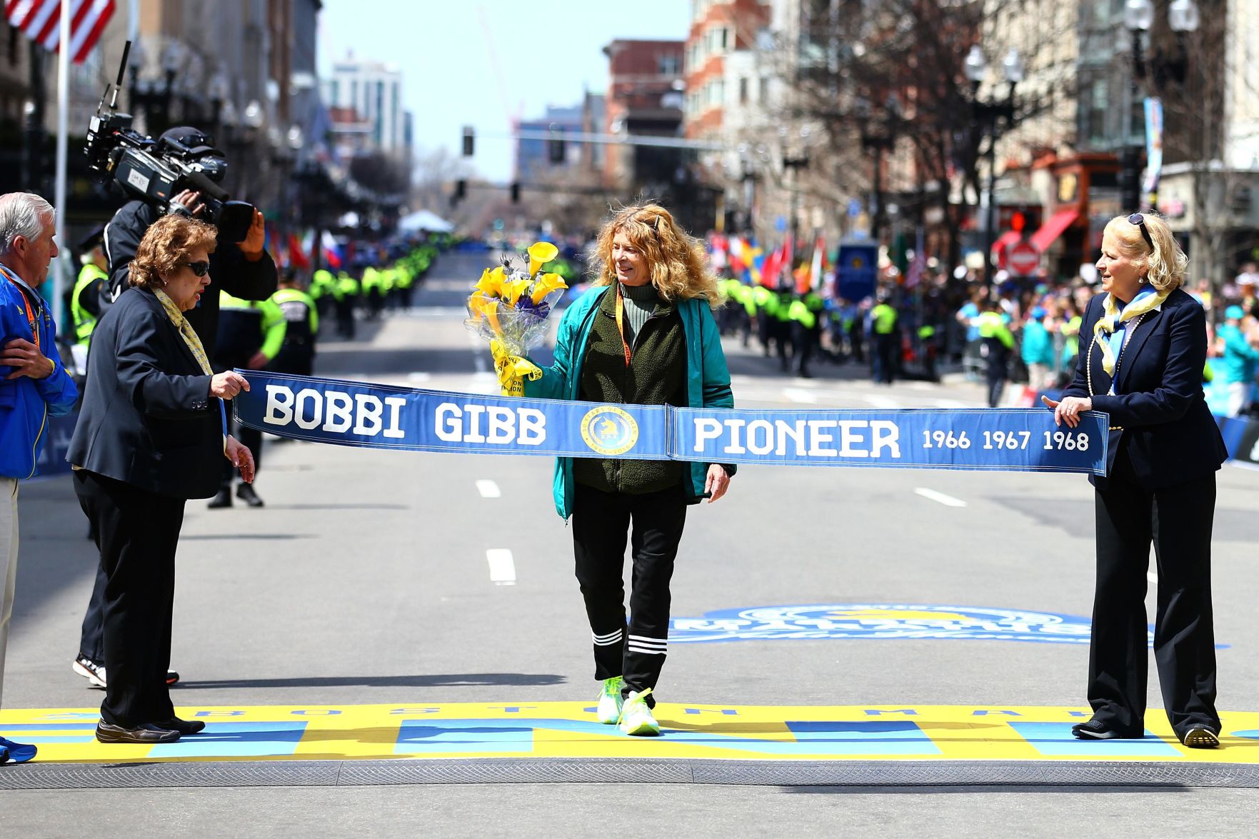 1966: First woman to run the Boston Marathon